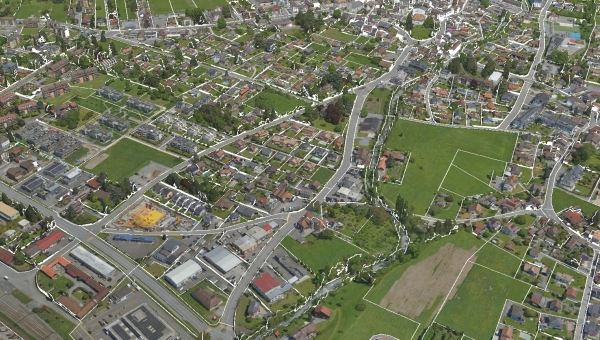 Le centre de Bex a désormais son plan en modélisation 3D
